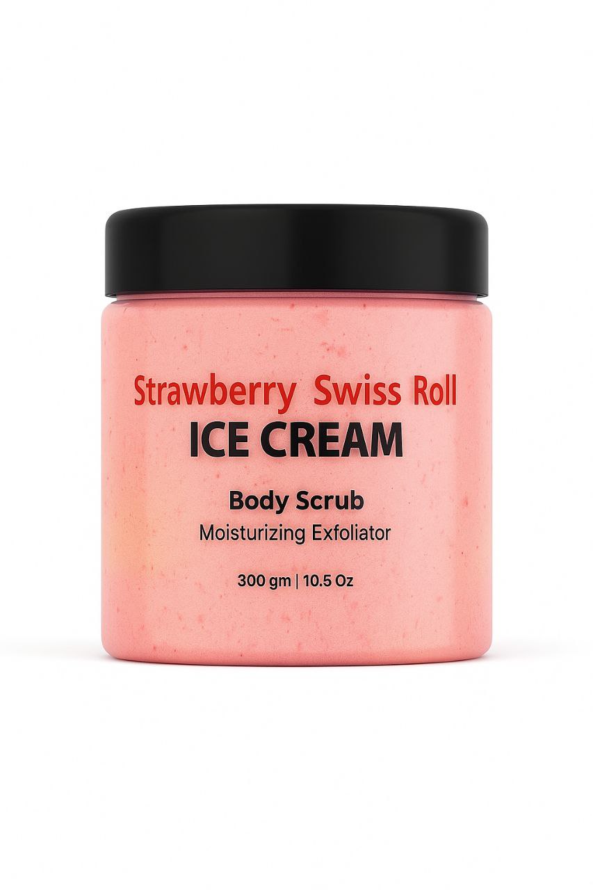 Strawberry Swiss Roll